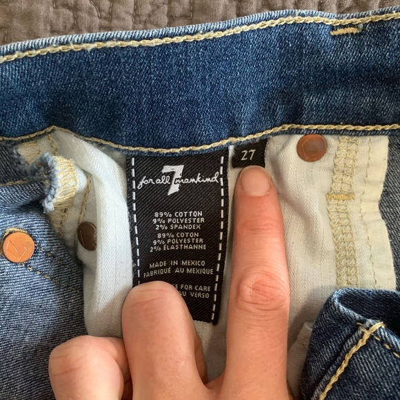7 for all land kind jeans - Picture 4 of 5